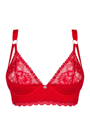 Obsessive Belovya bra Biustonosz półusztywniany, czerwony