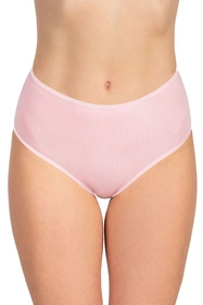 Vivisence 4017 5-pack Majtki wysokie figi, gumka różowa: różowy