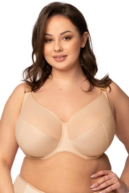 Nessa Linda Big N515 Biustonosz miękki, beżowy