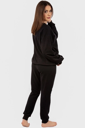 Dkaren DK-K-B2 Komplet bluza+spodnie, czarny