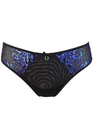 Axami V-10233 Majtki figi, czarno-niebieski