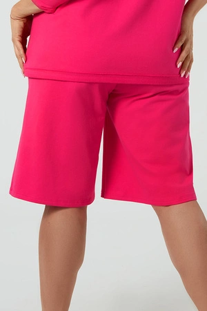 Italian Fashion Madri sp.1/2 Spodnie szerokie, fuksja