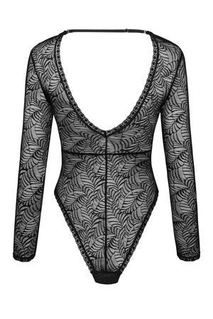 Obsessive Merlys teddy Body sexy, czarny