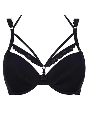 Axami V-8201 Biustonosz push-up, czarny