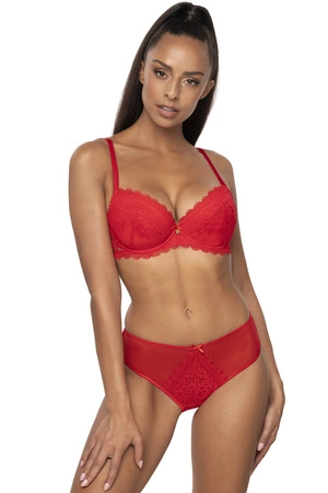 Mat 0198/11/1 Estelle Biustonosz push-up, czerwony