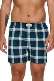 Doctor Nap BOX.5165 Majtki bokserki, green navy