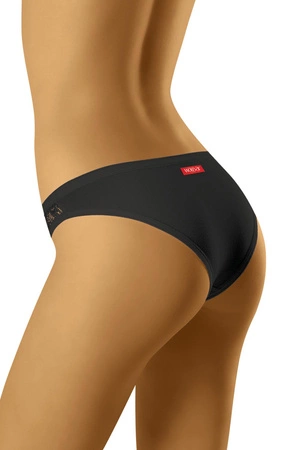 Wol-Bar Soft Pretty 3-pak Majtki figi, czarny