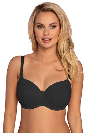 Vena VB-65 Biustonosz usztywniany, czarny