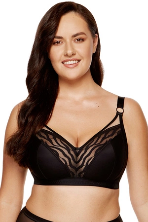 Gorteks Serena/B2 Biustonosz miękki, czarno-beżowy