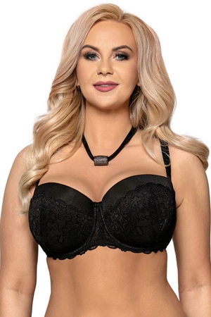 Vena VB-235 Biustonosz balkonetka, czarny