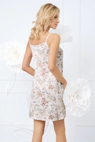 Italian Fashion Solita ws.r. Nocna koszula, druk/kremowy