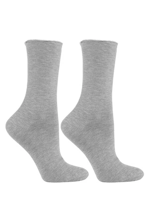 Moraj SMD300-002 Medical Skarpety za kostkę, light grey melange