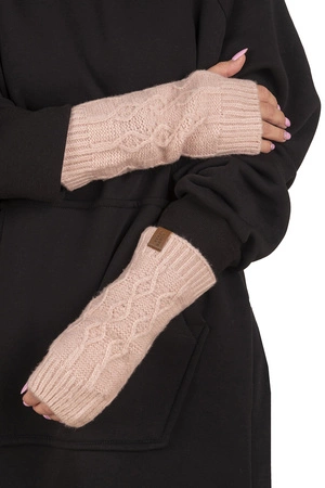 Vivisence 7216 Rękawiczki dzianinowe, różowy