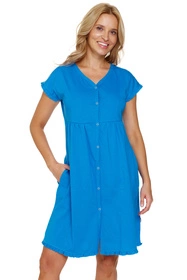 Doctor Nap TCB.9600 Nocna koszula, ocean blue