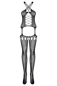 Obsessive Bodystocking G313 Body bodystocking, czarny