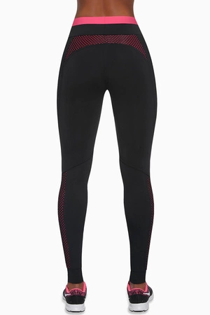 Bas Bleu Inspire Legginsy fitness, black-pink