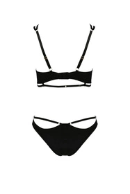 Casmir Victoria bikini Nocna komplet biustonosz + figi, black