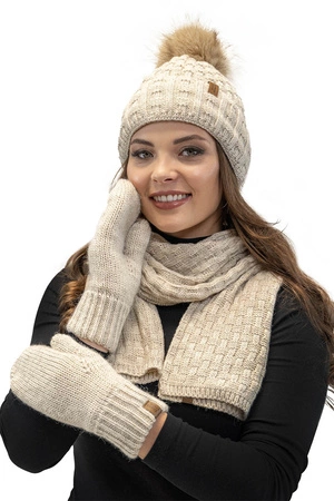 Vivisence 7015S Szalik lub apaszka szalik, beżowy