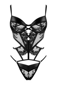 Beauty Night Leonela teddy BN6741 Body sexy, black
