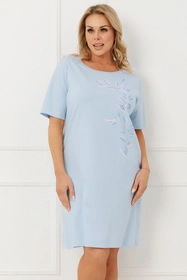 Italian Fashion Erula kr.r. Nocna koszula, niebieski