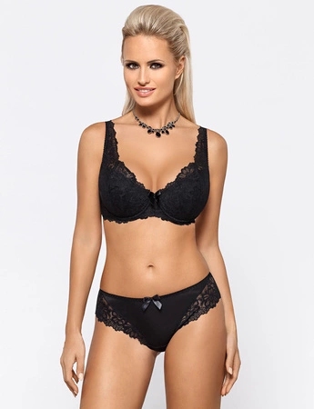 Mat 053/22 Carmela Biustonosz usztywniany, czarny