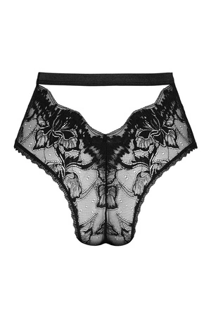 Obsessive Olvidia panties Majtki figi, czarny