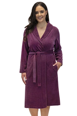 Vivisence 5022 Nocna szlafrok, fioletowy