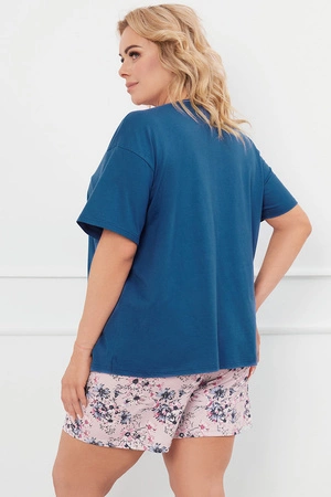 Italian Fashion Sagitta kr.r. kr.sp. Nocna piżama, jeans/druk