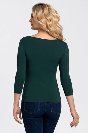 Babell Manati r.3/4 Bluzka klasyczna, butelkowa zieleń