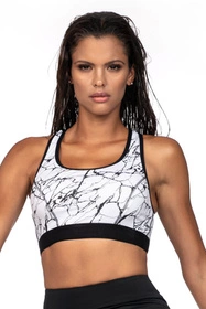 Reviver L5164/0 Top fitness, biało-czarny