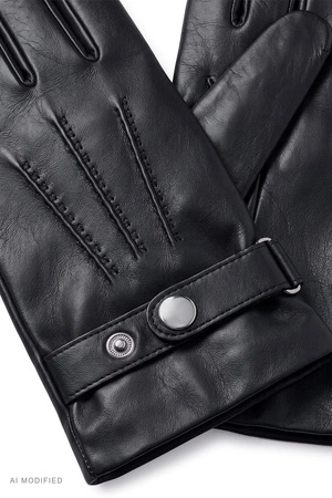 Vivisence MR7204 Rękawiczki skórzane, black