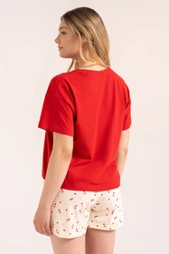Moraj PDD2800-007 Nocna piżama, red