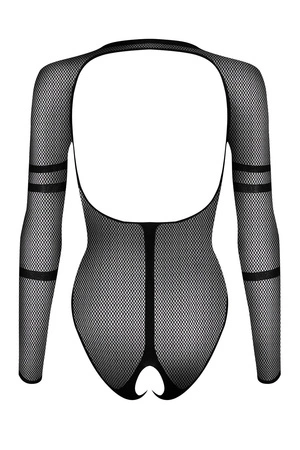 Obsessive B137 teddy Body sexy, czarny