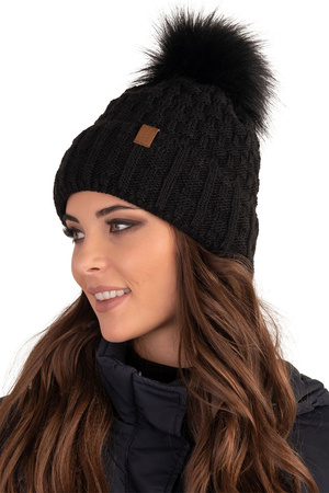 Vivisence 7015 Nakrycie g�owy czapka, czarny
