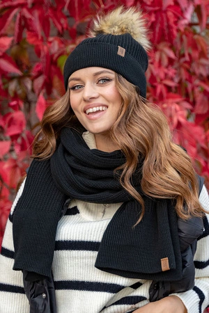 Vivisence 7042S Szalik lub apaszka szalik, czarny