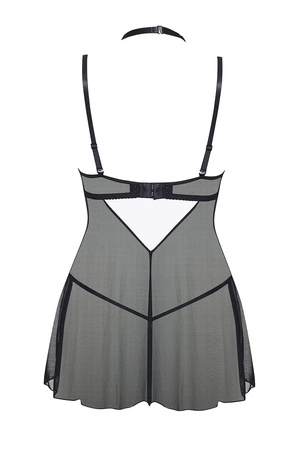 Beauty Night Mariana chemise BN6640 Nocna komplet koszulka + stringi, silver