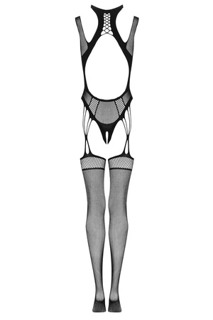 Obsessive Bodystocking G327 Body bodystocking, czarny
