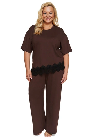 Doctor Nap PW.7536 Nocna piżama, chocolatte