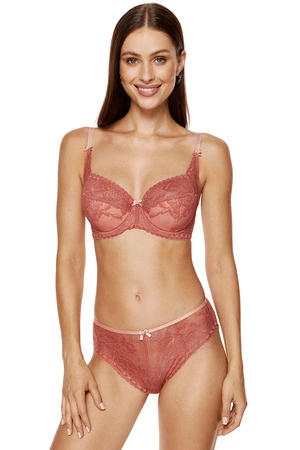 Gorteks Bisou/B3 Biustonosz półusztywniany, miedziany