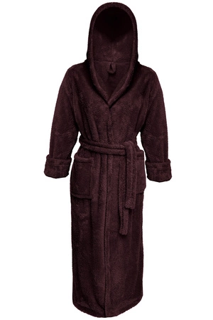 Dkaren Diana długa Nocna szlafrok, czekolada