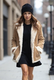 Vivisence 70113 Nakrycie głowy czapka, czarny