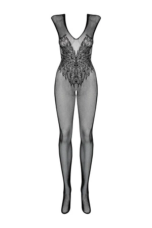 Obsessive Bodystocking N112 Body bodystocking, czarny