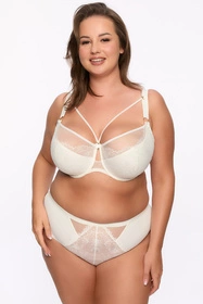 Gaia 1280M Laila Maxi Biustonosz półusztywniany, ecru