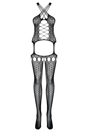 Obsessive Bodystocking G313 Body bodystocking, czarny