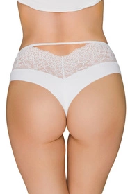 Babell BBL 158 Majtki brazyliany, biały