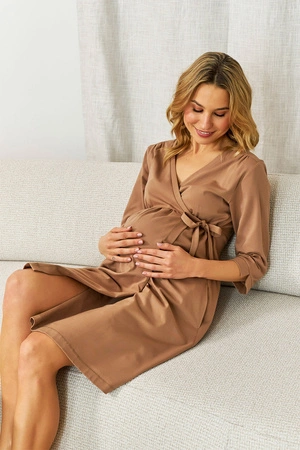 Doctor Nap SBL.4243 Nocna szlafrok, wood