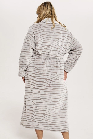 Italian Fashion Asma dł.r. Nocna szlafrok, szary
