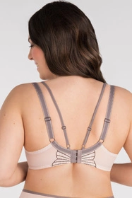 Gorsenia K837 Caffe Latte Biustonosz miękki, beżowy