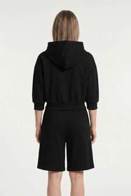 Vivisence 9210kmpl Komplet szorty + bluza, czarny