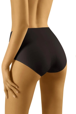 Wol-Bar Tahoo Maxi Majtki wysokie figi, czarny